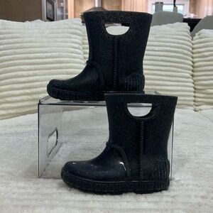 UGG Kids Drizlita Glitter Rain Boots Size Toddler 10 Color Black